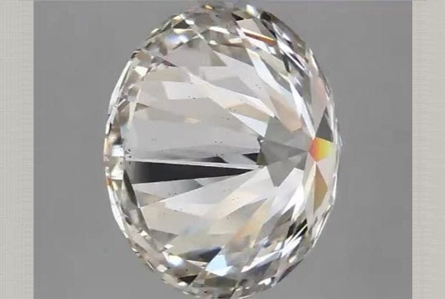 4.13 Carat Round Lab Diamond