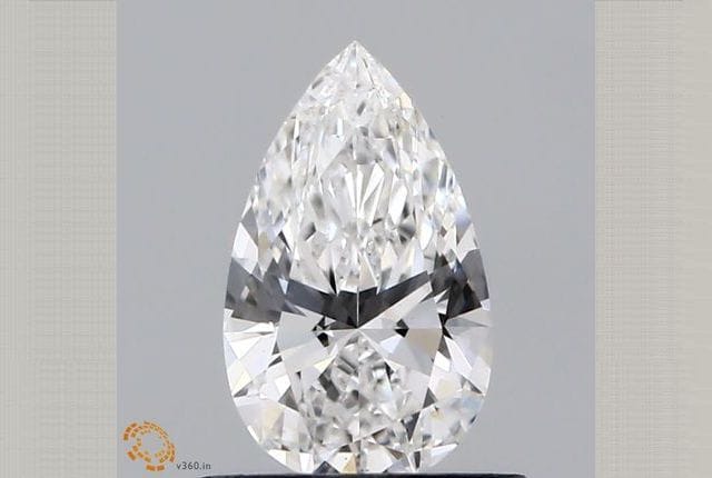 0.62 Carat Pear Lab Diamond