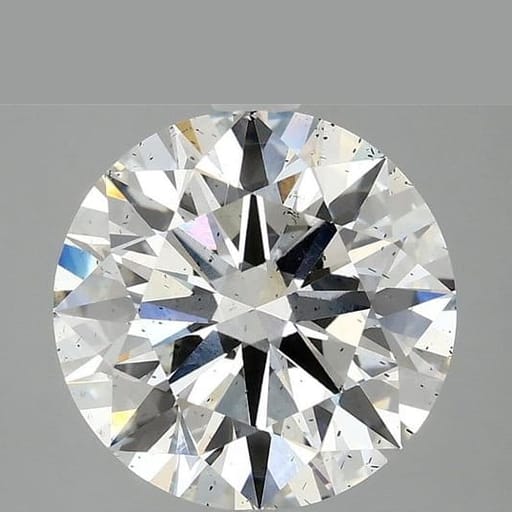 3.54 Carat Round Lab Diamond