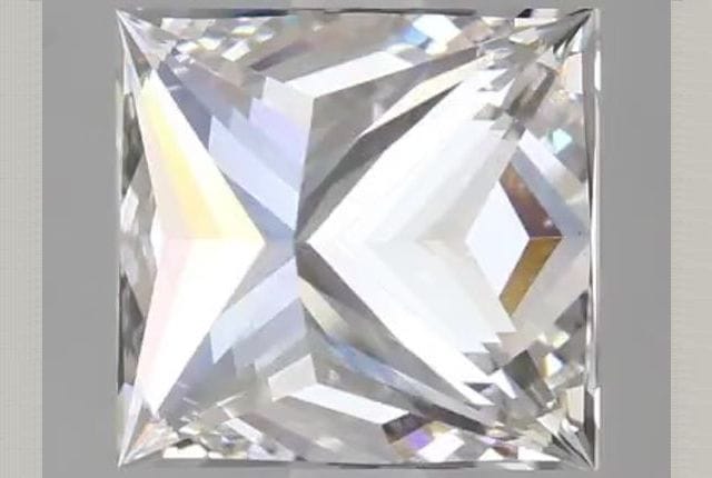 2.74 Carat Princess Lab Diamond