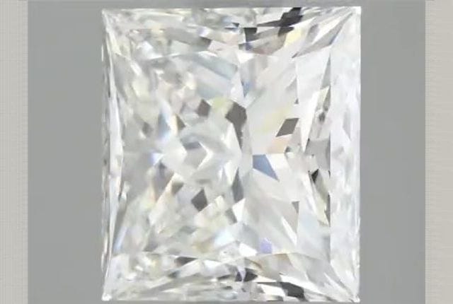 2.67 Carat Princess Lab Diamond