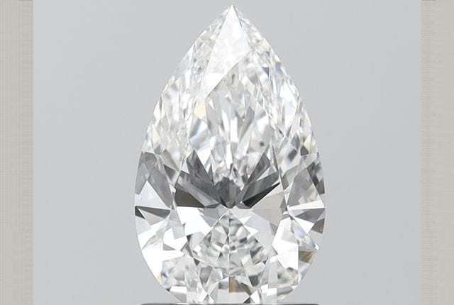 1.76 Carat Pear Lab Diamond