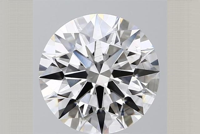 4.07 Carat Round Lab Diamond