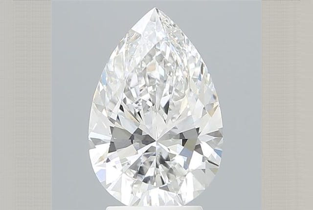 3.09 Carat Pear Lab Diamond