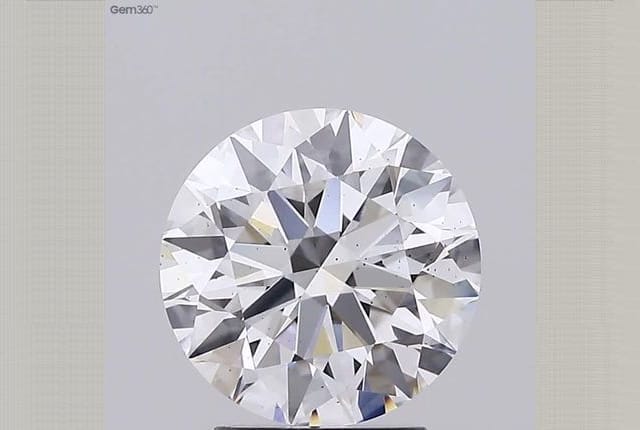 2.60 Carat Round Lab Diamond