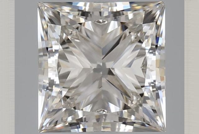 3.96 Carat Princess Lab Diamond