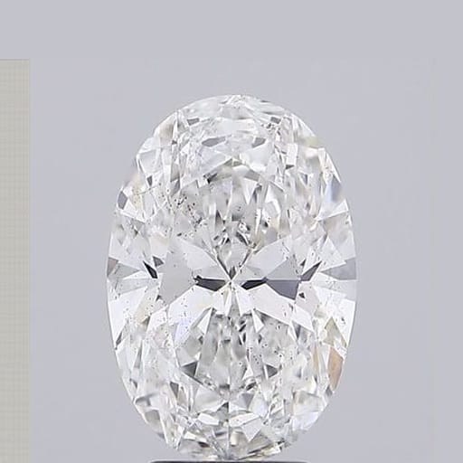 4.07 Carat Oval Lab Diamond