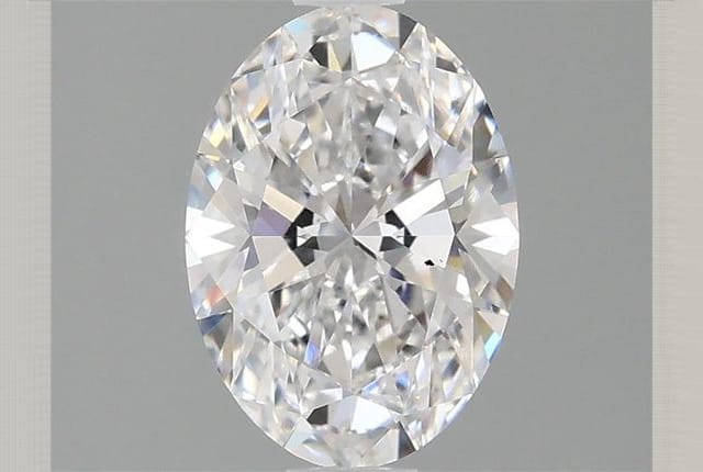 1.41 Carat Oval Lab Diamond