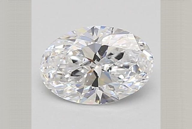 0.56 Carat Oval Lab Diamond