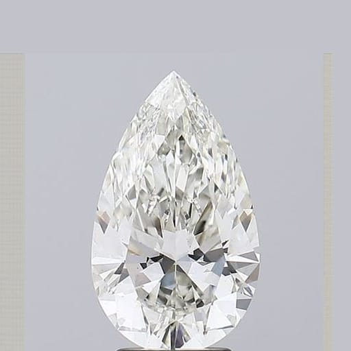3.54 Carat Pear Lab Diamond