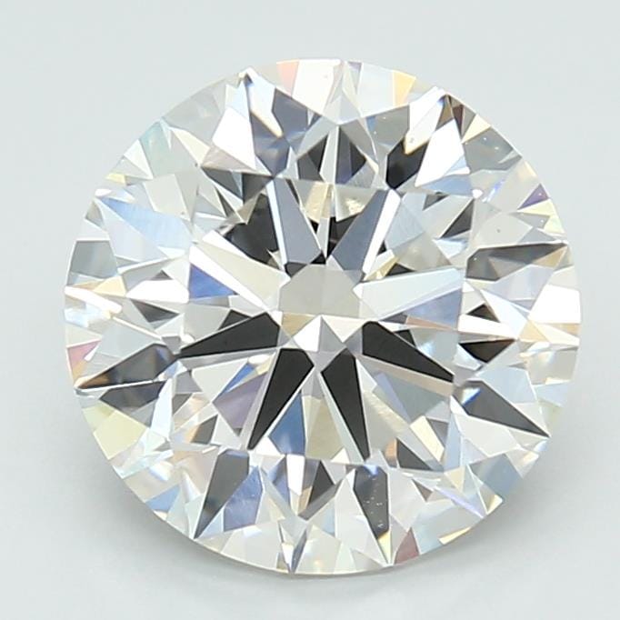 2.54 Carat Round Lab Diamond