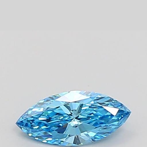 0.29 Carat Marquise Blue Lab Diamond