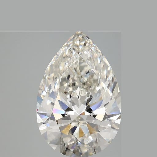 4.10 Carat Pear Lab Diamond