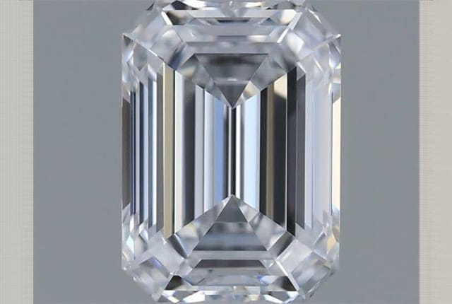 0.48 Carat Emerald Lab Diamond