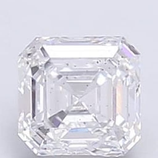 0.59 Carat Asscher Lab Diamond