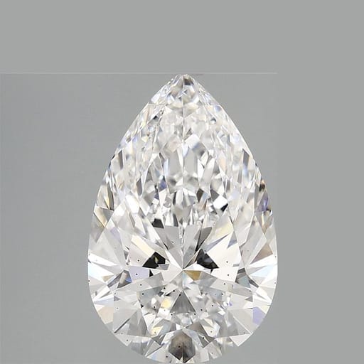 4.08 Carat Pear Lab Diamond