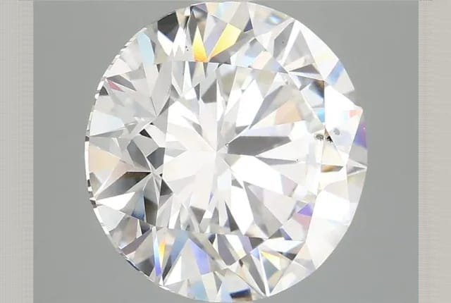 5.00 Carat Round Lab Diamond