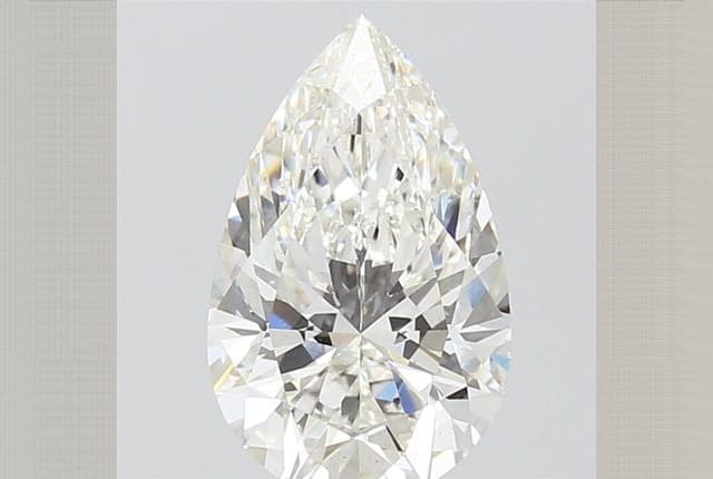 2.60 Carat Pear Lab Diamond