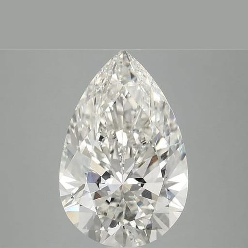 4.07 Carat Pear Lab Diamond