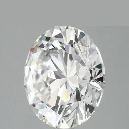 3.85 Carat Round Lab Diamond
