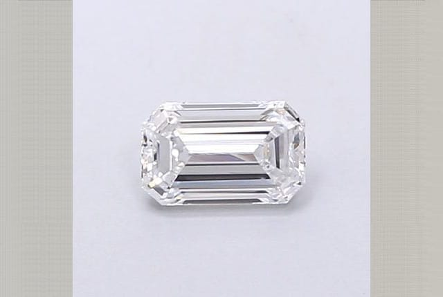 0.38 Carat Emerald Lab Diamond
