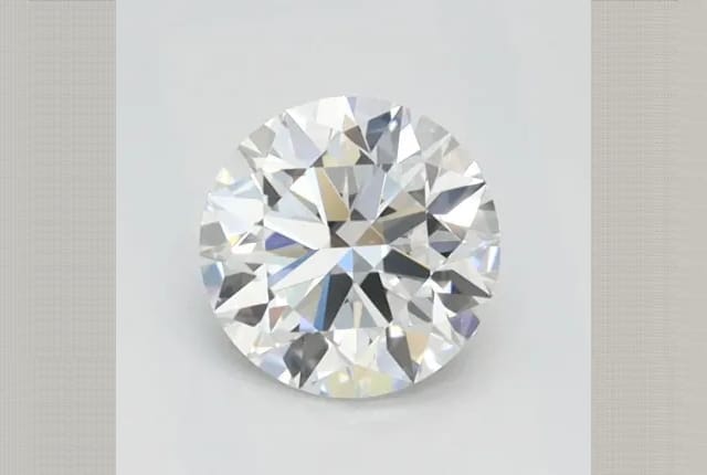 0.57 Carat Round Lab Diamond