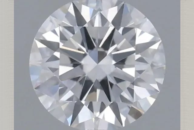 0.74 Carat Round Lab Diamond