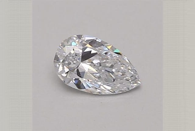 0.33 Carat Pear Lab Diamond