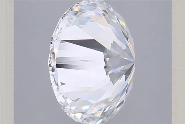 3.97 Carat Round Lab Diamond