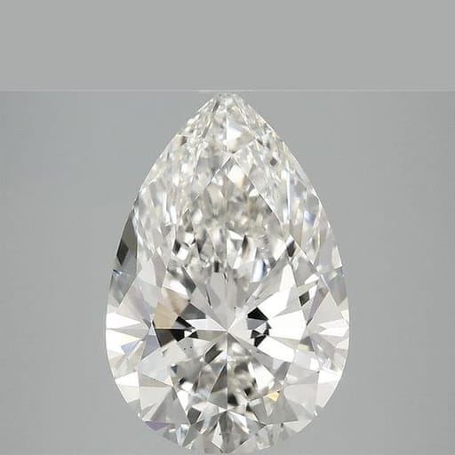 4.00 Carat Pear Lab Diamond
