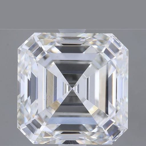 3.85 Carat Asscher Lab Diamond