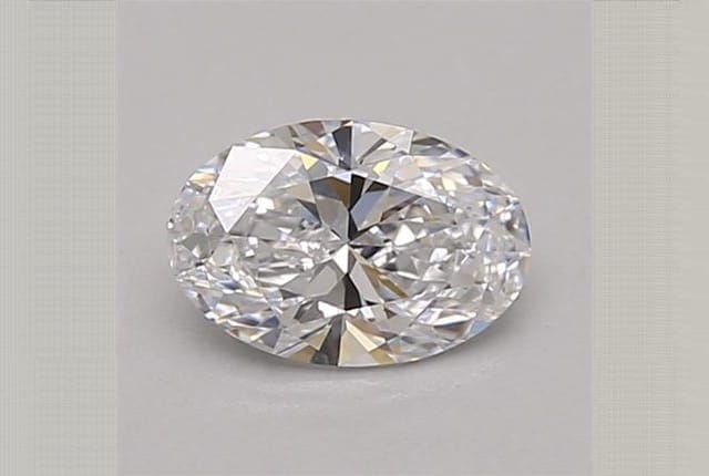 0.56 Carat Oval Lab Diamond