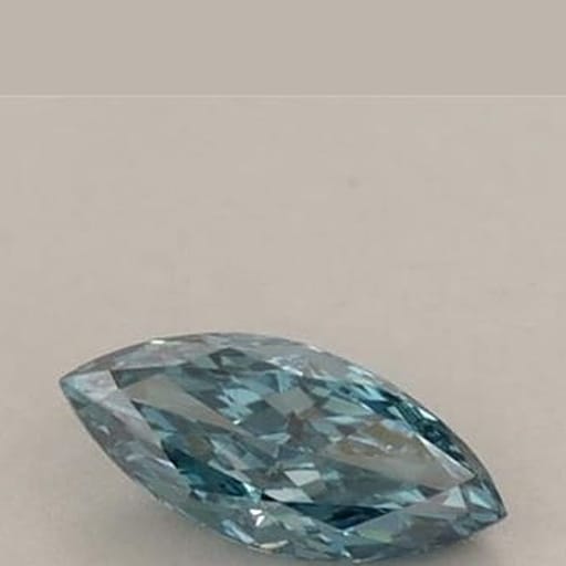 0.28 Carat Marquise Blue Lab Diamond