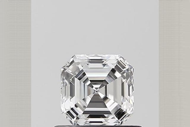 0.50 Carat Asscher Lab Diamond