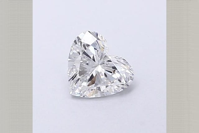 0.33 Carat Heart Lab Diamond