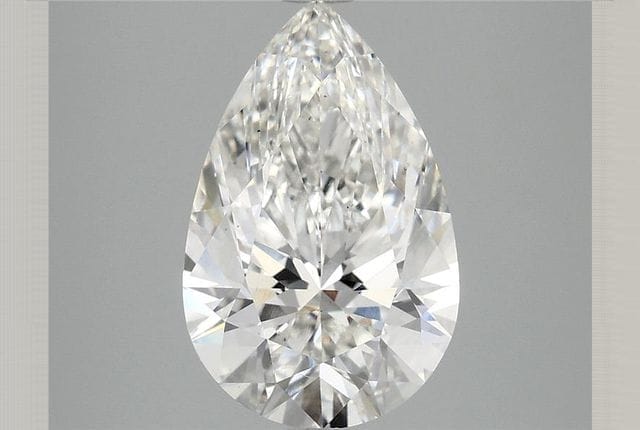 3.94 Carat Pear Lab Diamond