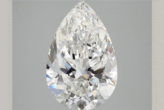 3.58 Carat Pear Lab Diamond