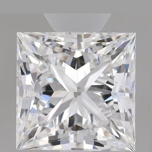 0.72 Carat Princess Lab Diamond
