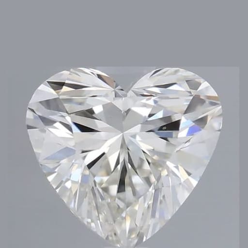 0.51 Carat Heart Lab Diamond