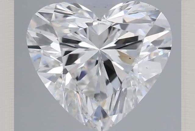 0.53 Carat Heart Lab Diamond