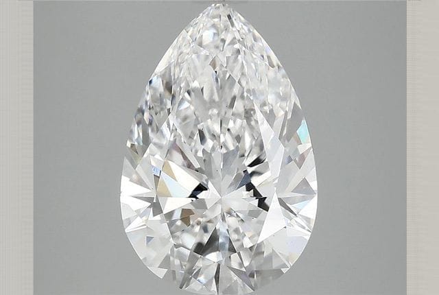 3.61 Carat Pear Lab Diamond