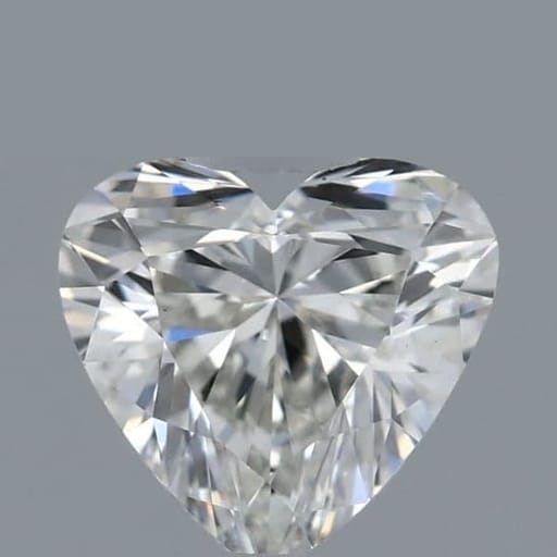 0.44 Carat Heart Lab Diamond