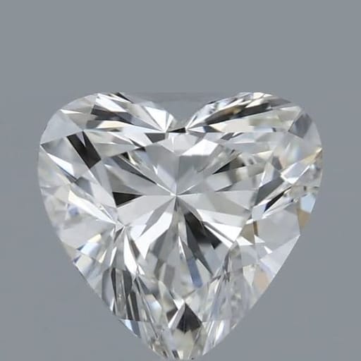 0.44 Carat Heart Lab Diamond