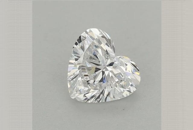 0.65 Carat Heart Lab Diamond