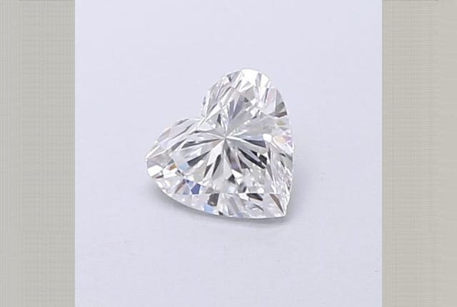 0.39 Carat Heart Lab Diamond