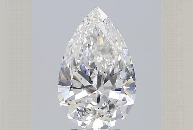 3.00 Carat Pear Lab Diamond