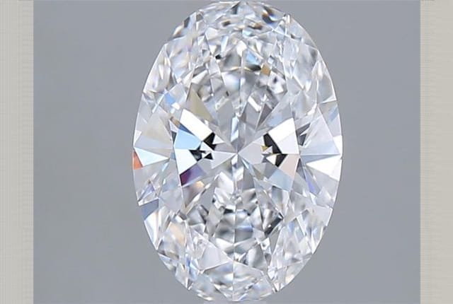 1.53 Carat Oval Lab Diamond