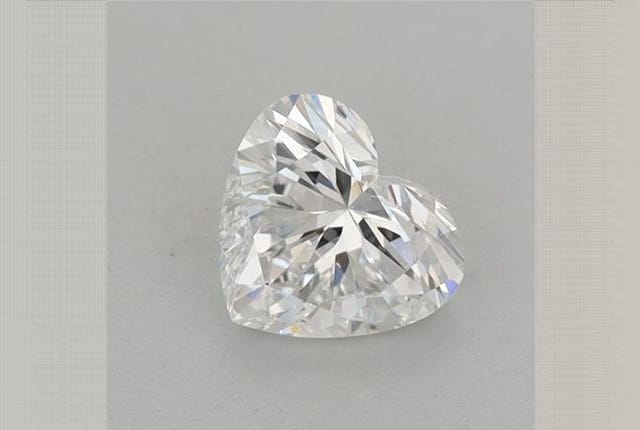 0.63 Carat Heart Lab Diamond