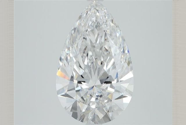 2.62 Carat Pear Lab Diamond