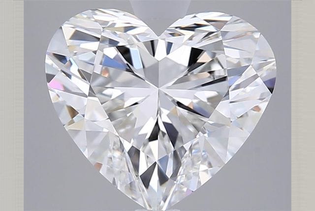 2.51 Carat Heart Lab Diamond